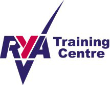 RYA Training Centre Tick Logo white